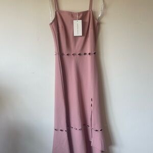 NWT Donna Mizani blush dress size S
